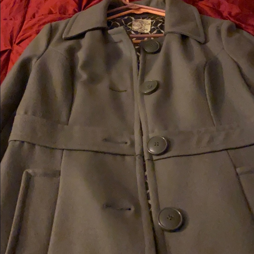 Gray Pea-coat